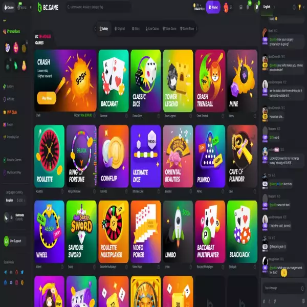 bc.game crypto live casino bitcoin casino Rujuk teman dan dapatkan hingga 1000 USD