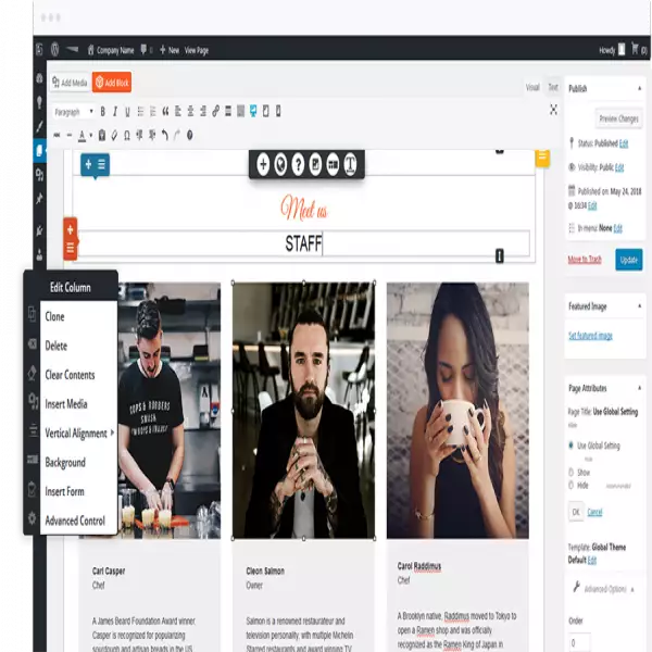 BoldGrid は、一連のツールとプラグインを使用して、WordPress で Web サイトを構築します。