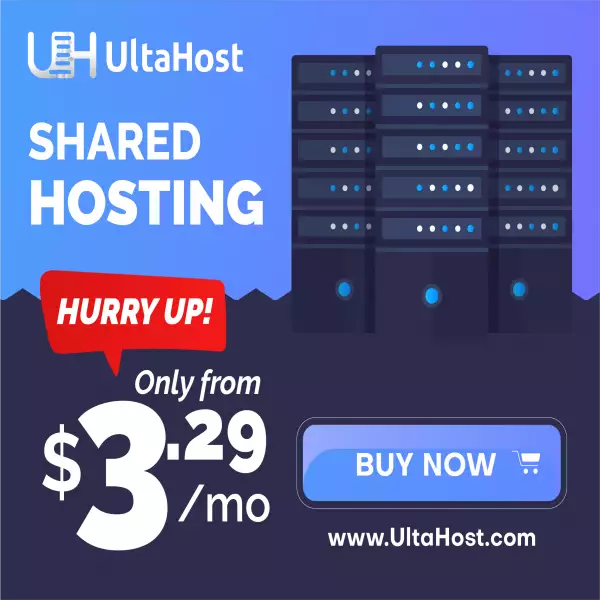 ultahost เช่าโฮสติ้ง พร้อมบริการติดตั้งสคริปที่ซื้อจาก Envato(ฟรี) โฮสติ้งราคาถูก