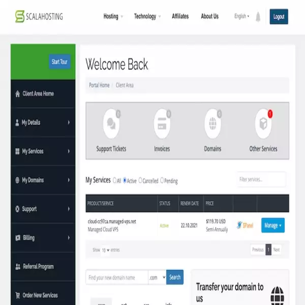 ScalaHosting Hosting VPS Kustom Bangun Sendiri dengan yang paling inovatif