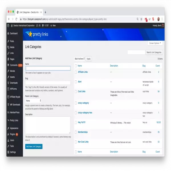 PrettyLinks เพิ่มลิงค์พันธมิตรโดยอัตโนมัติ ในทุกที่บนไซต์wordpress ของคุณตามแต่คุณต้องการ