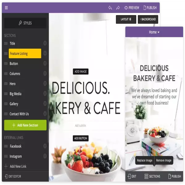 mencolok Buat situs web sederhana (gratis) dalam 30 menit, jual produk, dan lainnya.