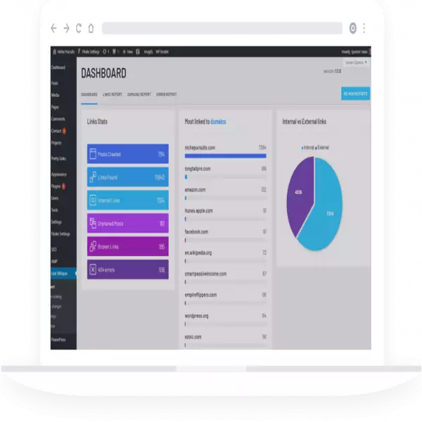 Плагин linkwhisper WordPress создает внутренние ссылки с помощью AI для aff и seo.