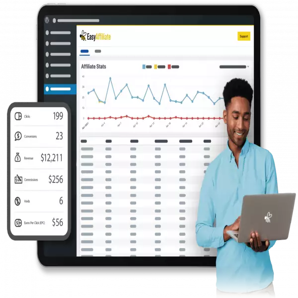 easyaffiliate Plugin Program Gabungan WordPress Mudah Termasuk 2000+ Alat