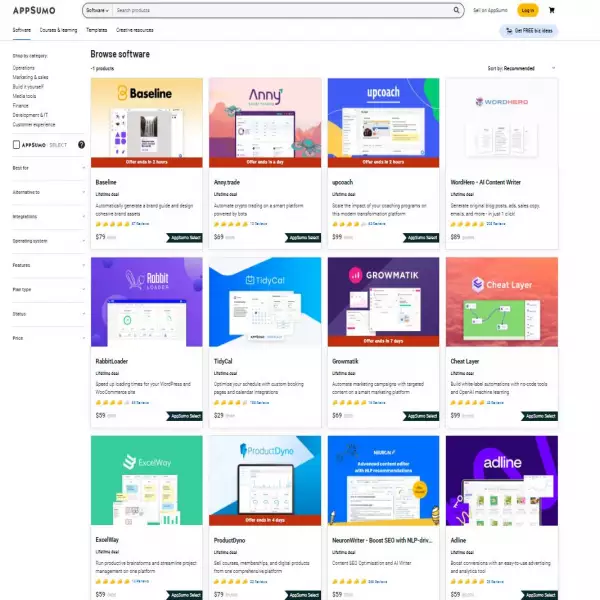 AppSumo 紹介ソフトウェア Web サイトに独自の紹介アフィリエイト システムを作成します。