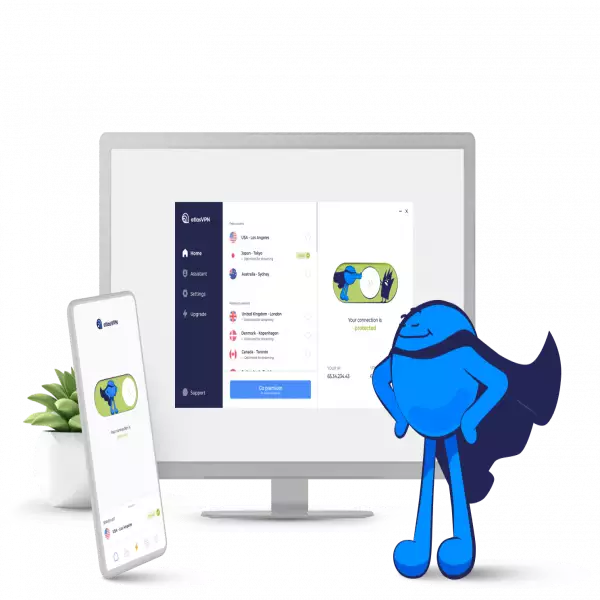 Atlas VPN ไม่จำกัดอุปกรณ์ การเชื่อมต่อความเร็วสูง ทดลอง Atlas VPN เวอร์ชันฟรี
