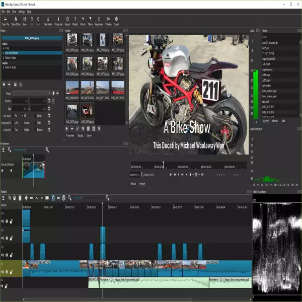 Shotcut is an open source video editor. Download (free software)