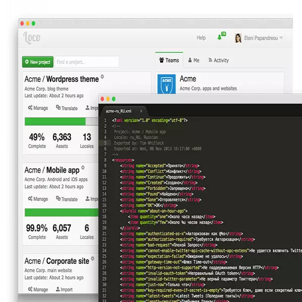 多言語ウェブサイトを簡単に作成できるデフォルトの言語翻訳プラグイン(無料)である Loco は、Wordpress をサポートしています。