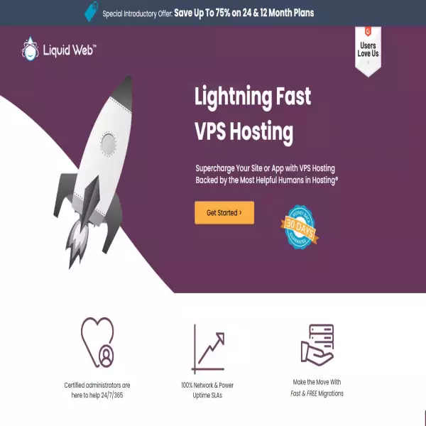 Liquidweb Cloud VPS Hosting giá rẻ Đám mây riêng của VMware $15/tháng