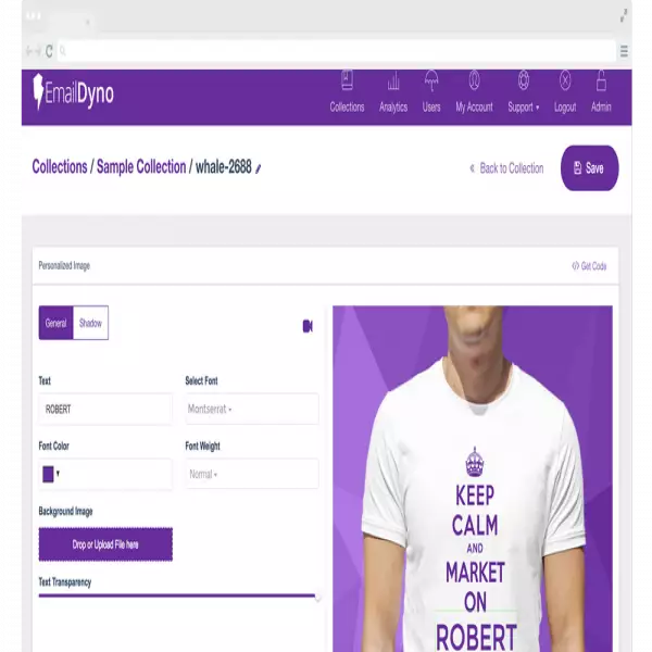 EmailDyno は、機能、ボタン、グラフィック、アンケートなどを備えたシンプルなメール デザイン ツールです。