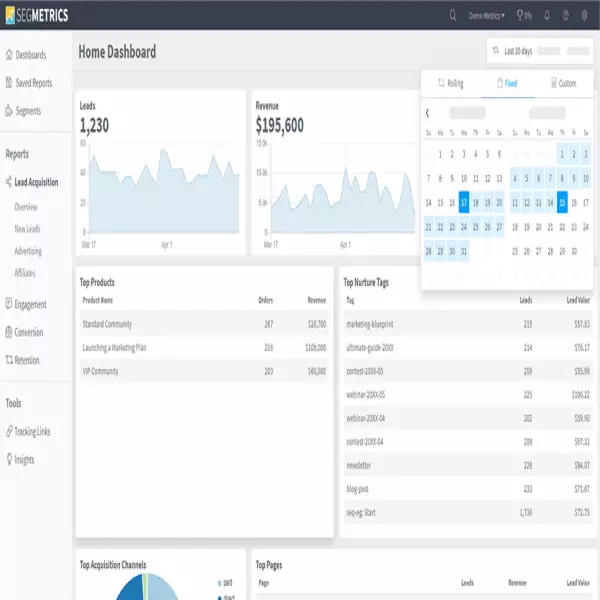 SegMetrics，高級網絡分析工具，在 5 分鐘內構建。