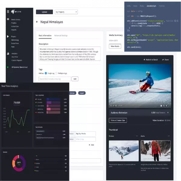 jwplayer โปรแกรมเล่นวิดีโอ HTML5 บนเว็บไซต์ที่ดีที่สุด รองรับการเชื่อมต่อโฆษณาหารายได้