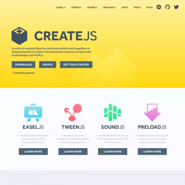 CreateJS สร้างเกม HTML5 บนเว็บไซต์ สร้างการโต้ตอบลูกเล่นบนเว็บไซต์ของคุณ