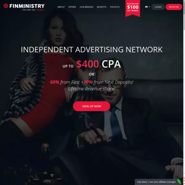 rete di affiliazione investimento finministry.net iscriviti gratis 100 $