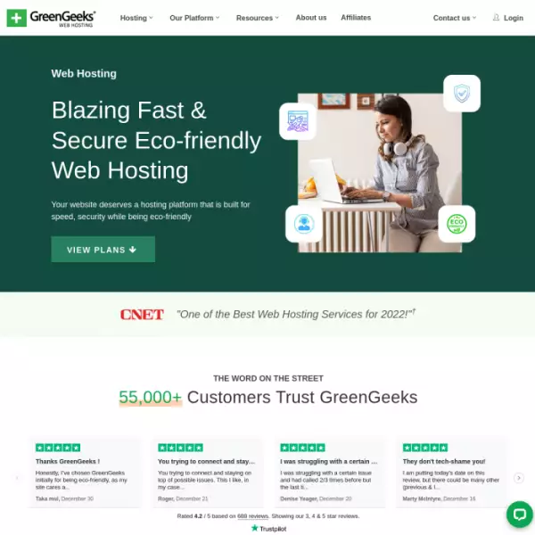 GreenGeeks Web Hosting(Free CDN Integration) Weebly & SitePad Drag-and-Drop Site Builder