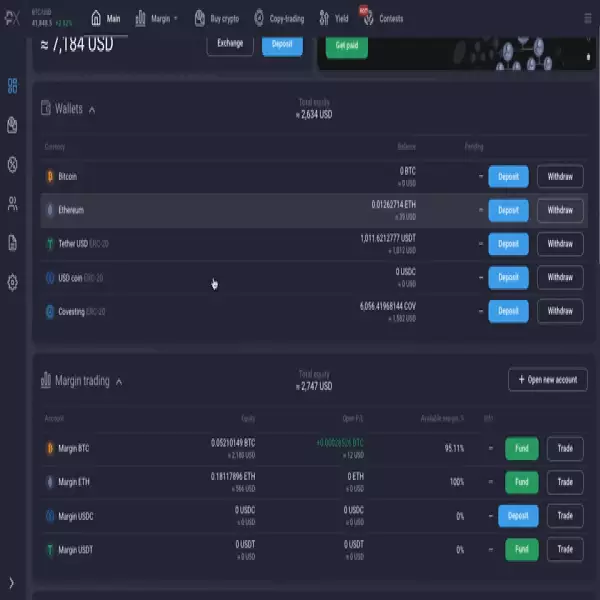 PrimeXBT Crypto 외환 거래(KYC 필요 없음), DeFI 및 CeFI 시스템 복사