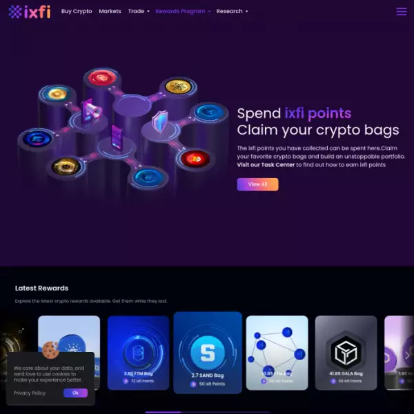 IXFI ซื้อขาย Crypto ใช้งานง่าย คุณยังสามารถรับ Crypto (ฟรี)