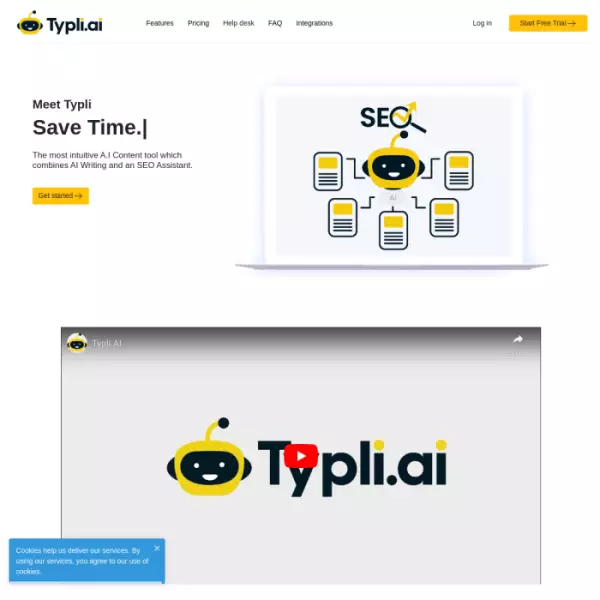 typli.ai adalah alat konten AI yang kuat yang ideal untuk penulis, pemasar.