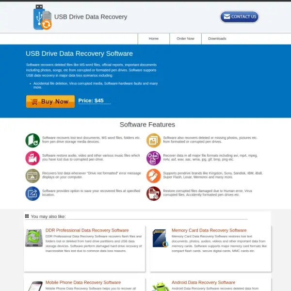 USB Drive Data Recovery