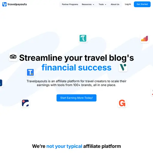 Travelpayouts ist eine Reise-Affiliate-Plattform, die Tools von über 100 Marken anbietet, um das Ein